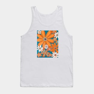 Orange Flower 1 Tank Top